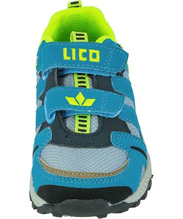 Lico Unisex Kids Fremont V Trekking & Hiking Shoes 27 EU - Grey Blue Lemon | Durable & Stylish for Outdoor Adventures | International Shipping Available - Buy Online on GoSupps.com