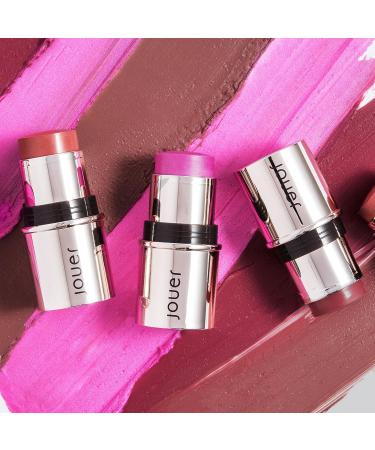 Jouer Holiday Blush & Bloom Set - Promise Me Lip & Blush Stick - 0.21oz - Paraben, Gluten & Cruelty Free - Vegan Friendly - Buy Online on GoSupps.com