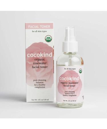 cocokind Organic Rosewater Facial Toner 4 fl.oz - Buy Online on GoSupps.com