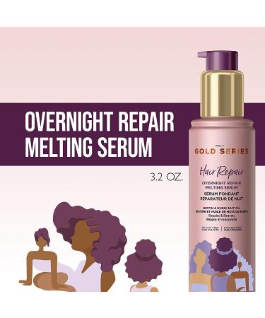 Pantene Gold Series Hair Care Set with Biotin & Kukui Nut - Anti-Breakage Mask, Combing Cr me, Overnight Serum, Cleansing Conditioner for Natural Curly Hair - Buy Online on GoSupps.com