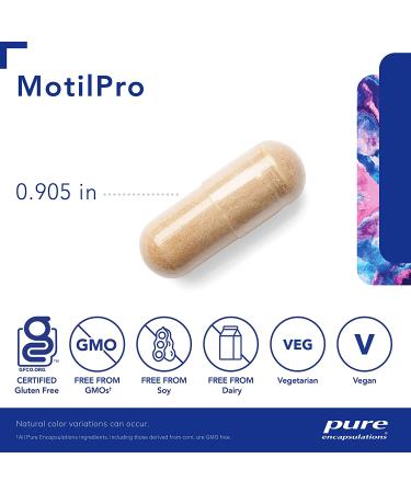 Pure Encapsulations MotilPro | 180 Capsules | Promotes Healthy Gut Motility | Hypoallergenic Dietary Supplement - Buy Online on GoSupps.com