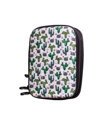 New Glucology Diabetes Accessory Bag Oversized - Organizer Hard Shell (Classic Cacti) Classic Cacti - Buy Online on GoSupps.com