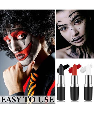Buy 3 Colors Eye Black Stick - Blendable Face & Body Paint for Sports Halloween & Cosplay - Buy Online on GoSupps.com