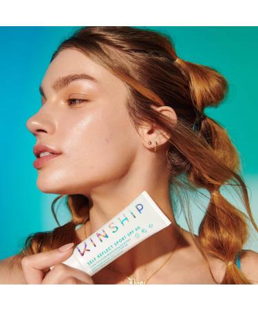 Kinship SPF Besties Bundle: Self Reflect Sport SPF 60 and Self Reflect SPF 32 - Zinc Oxide Mineral Sunscreen for Blemish-Prone Skin - Benzene-Free & Reef-Safe - Buy Online on GoSupps.com