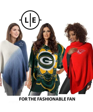 Green Bay Packers Sheer Caftan with Flower Design - Women's NFL Team Color - Buy Online on GoSupps.com