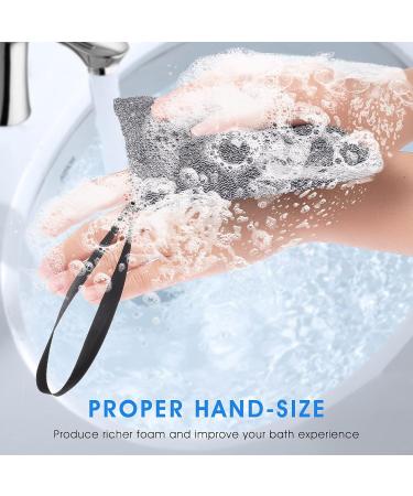 Buy WLLHYF 2PCS Exfoliating Soap Bag Saver - Mesh Bar & Scented Soap Lather Pouch - Foaming Shower & Bath Body Scrubber for Men & Women (Gray - Buy Online on GoSupps.com
