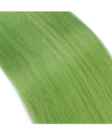 Micro Ring Loop Hair Extensions - Green 60cm 200 Strands 0.5g | 100% Remy Real Hair Easy to Use by Professionals - Buy Online on GoSupps.com