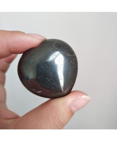 Natural Crystal Rough Home Decoration 1pcs Natural Iron ore Heart Crystal Love Heart for Stones - Buy Online on GoSupps.com