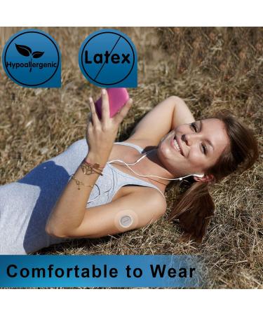 Kuruyo 40Pcs Dexcom G7 Adhesive Patches - Waterproof, Transparent Overlay, Hypoallergenic, Latex-Free, Strong Adhesion - 10+ Days Wear, Easy Application, G7 Hole 40 Pack - Buy Online on GoSupps.com