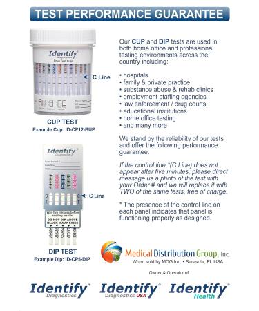 12 Panel Drug Test Cup Urine Drug Test Kit - Pack of 2 - Buy Online on GoSupps.com