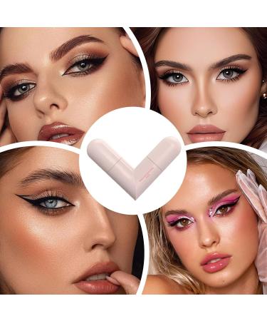 Foldable Eyeliner Stencil - Long-Lasting Durable Makeup | Eyeliner Stamp Pencil - For Women Girls Beginners Professionals Beauty Enthusiasts Dating Weddings - Buy Online on GoSupps.com