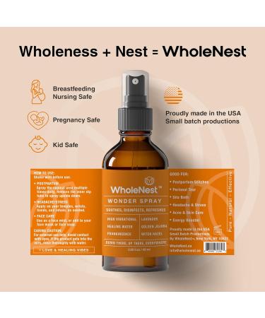 Wonder Spray Postpartum Essentials | All-Natural Perineal Spray for After Birth Pain & Recovery - Witch Hazel Frankincense Lavender - Buy Online on GoSupps.com