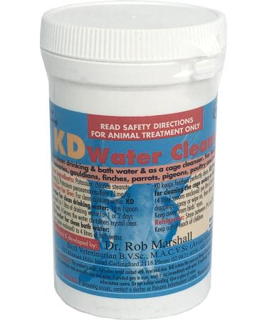 FabFinchesUK Rob Marshall KD Powder 100g Multi Purpose Bird Disinfectant and Bird Drinkers Water Cleanser Aviary Cage Birds