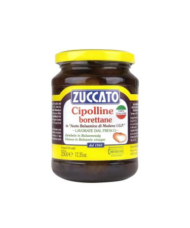 3x Zuccato Antipasti Cipolline borettane 'Onions in Balsamic vinegar of Modena' 350 g