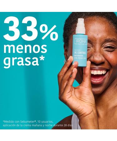 Sensalia Labs Iroha Nature Oil Control Cream with Salicylic Acid Zinc PCA and Niacinamid Face Cream with AcneTrend reduces pimples and moisture 94 Natural Ingredients Oil Control Cream - Buy Online on GoSupps.com