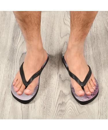 Mnsruu Cherry Blossom Unicorn Flip Flops & Sandals - Colorful Comfort for Home Spa & Travel | Unisex Sizes Available - Buy Online on GoSupps.com