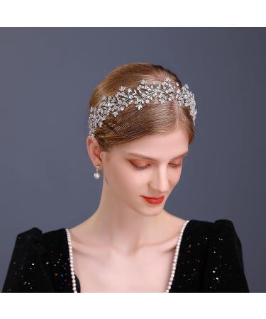 Aoligrace CZ Bride Headband - Bridal Wedding Hair Accessories - Buy Online on GoSupps.com
