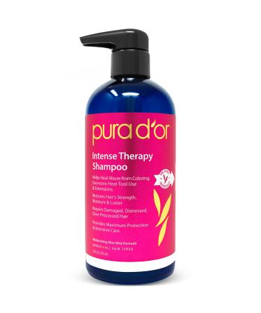Pura D'or Intense Therapy Shampoo 16 fl oz (473 ml)
