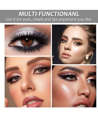 Waterproof Eyeshadow Stick - Long Lasting Shimmer Cream Eye Shadow Pen for Glitter Makeup (Pearly White) - Buy Online on GoSupps.com