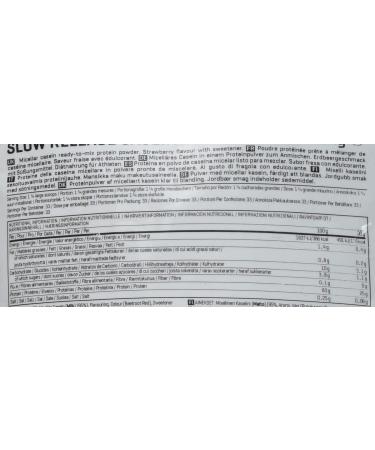 Myprotein Micellar Casein Milk Protein Supplement 1 kg Strawberry - Buy Online on GoSupps.com