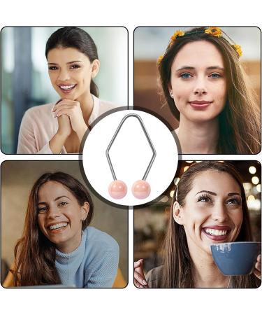 Trainer Facial muscle trainer for a beautiful hollow smile Cheek Lifting Beauty Tool for working sleeping reading typing studying Pink - Buy Online on GoSupps.com