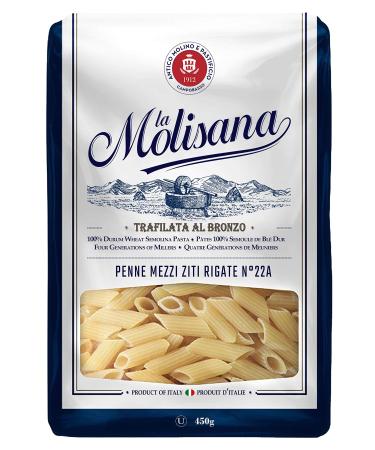 La Molisana Penne Mezzi Ziti Rigate N.22A 450g