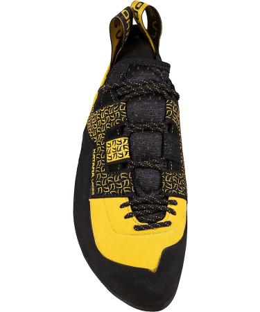 La Sportiva Men's Katana Lace Rock Climbing Shoes 10 - Yellow/Black - Buy Online on GoSupps.com