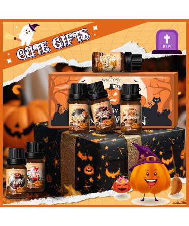 Buy Halloween Fragrance Oils Set - Pumpkin Pie Caramel Apple & More | Essential Oils for Candles & Diffusers - Buy Online on GoSupps.com