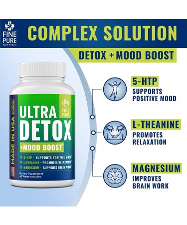 Detox Herbal Supplement for Liver & Urinary Tract Cleanse - Made in USA - 42 Capsules - Buy Online on GoSupps.com
