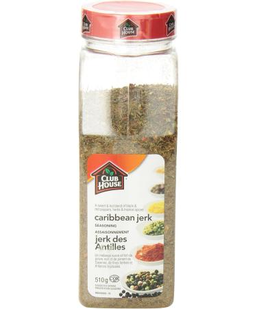 Club House Quality Natural Herbs & Spices Caribbean Jerk Seasoning 510g - Buy Online on GoSupps.com