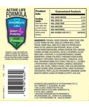 Tetra Tropical XL Color Granules 10.58 oz - Natural Color Enhancer for Vibrant Fish - Pack of 1 - Buy Online on GoSupps.com