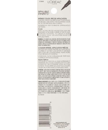 L'Or al Paris Infallible Paints Eyeliner Vivid Aqua 0.034 fl. oz. - Long-Lasting Waterproof Formula - Buy Online on GoSupps.com