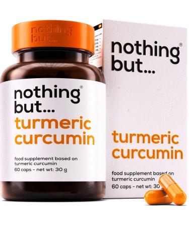 Turmeric and Black Pepper Capsules High Strength Turmeric Curcumin with Black Pepper and Ginger Roots - Turmeric for Joint Pain Relief Antioxidant 60 Ginger and Turmeric Capsules