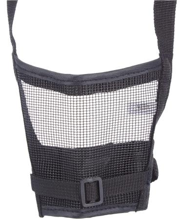 Buy Trixie 19263 Muzzle with Mesh Insert - Polyester Size M Black | International Shipping Available - Buy Online on GoSupps.com