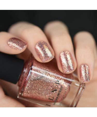 ILNP Juliette Holographic Nail Polish - Rose Gold 0.4 Fl Oz - Pack of 1 - Buy Online on GoSupps.com