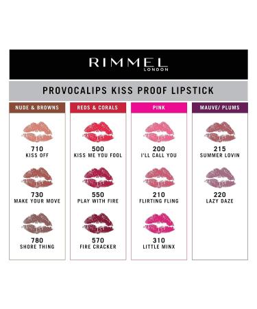 Rimmel London Liquid Lipstick 210 Flirty Fling - Long-lasting Color | Buy Internationally - Buy Online on GoSupps.com