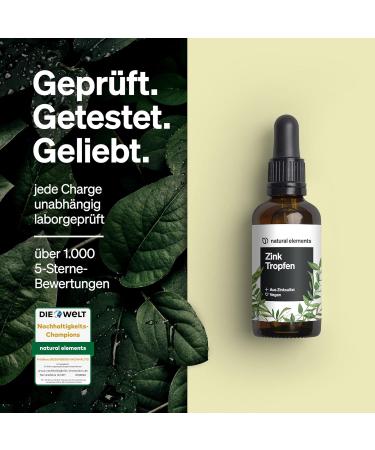 Buy Premium Ionian Zinc Drops 100ml - 15mg Zinc per Dose - Alcohol-Free Vegan Lab Tested Made in Germany - International Shipping - Buy Online on GoSupps.com