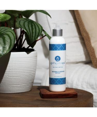 A Girl's Gotta Spa! Naturally Scented Body Lotion Unscented with Shea and Cocoa Butter 8oz - Buy Online on GoSupps.com