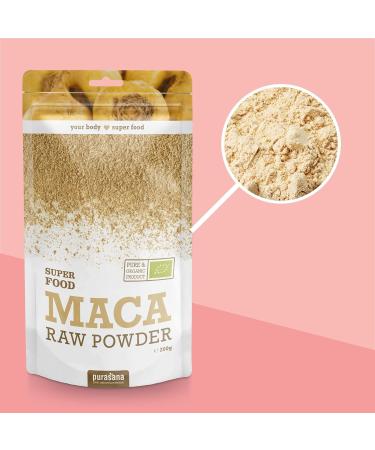 Purasana - Super Food - Maca powder - 100g - 100% organic quality - Buy Online on GoSupps.com