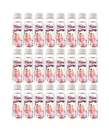 BariatricPal Ready-To-Drink 15g Whey Protein & Collagen Shots - Pink Lemonade (24 Bottles)