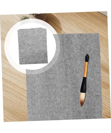 STOBOK Calligraphy Felt Paper Felt Exercise Mat Felt Wool Desk Pad Calligraphy Desk Pad Professional Writing Mat Felt Pads Chemical Fiber Student Painting and Calligraphy Painting Table - Buy Online on GoSupps.com