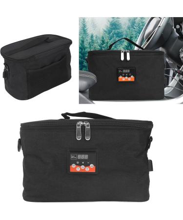 Compact 8L Car Heating Bag - 12V Adjustable Temperature Lunch Box with Display Controller & Handle - Perfect for Food Heating on the Go - Buy Online on GoSupps.com