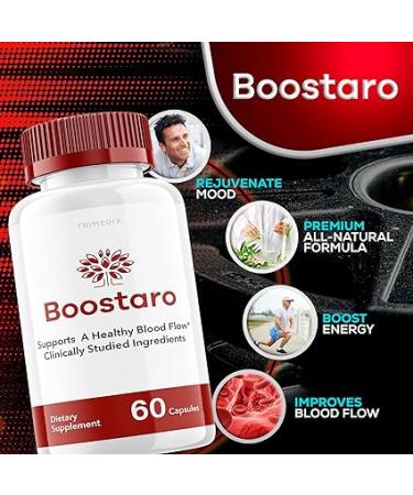 Boostaro ed Pills Boostaroo Erecti Healthy Blood Flow Supplement Capsules - Boostaro with Tongkat Ali  Boron  Horny Goat Weed  Saw Palmetto  Stinging Nettle Root Maximum Strength Formula (60 Capsules) - Buy Online on GoSupps.com