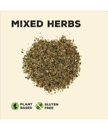 Nature Kitchen Mixed Herbs 200g - Gluten-Free & Vegan Seasoning Blend for Everyday Cooking | Perfect for Marinades, Sauces, Baking, Grilling - Buy Online on GoSupps.com