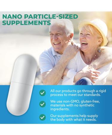 One Planet Nutrition Nano Gotu Kola 250 mg Veggie Capsules (120 Servings) Gotu Kola Extract Nano for Enhanced Absorption Enhances Brain Function & Collagen Synthesis Non-GMO Vegan Gluten-Free - Buy Online on GoSupps.com