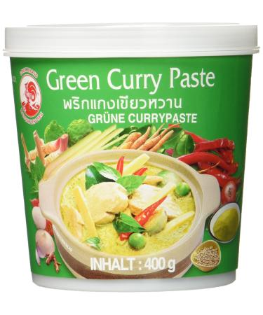 Cock - green curry paste (1 x 400 gr) - Buy Online on GoSupps.com