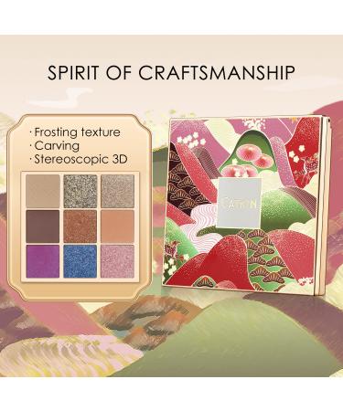 Buy Catkin Eyeshadow Palette C13 - 9 Blendable Shades Long Lasting Matte & Glitter Eye Makeup Highly Pigmented for Stunning Looks - International Shipping Available - Buy Online on GoSupps.com