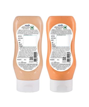 Veeba Salad Dressings Combo - Chipotle Southwest & Thousand Island 300g (Pack of 2) - Buy Online on GoSupps.com