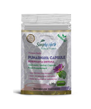 Punarnava Capsule (30 Capsules) 30 count (Pack of 1)