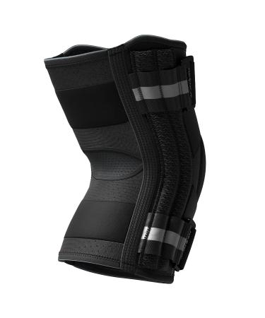 NEENCA Professional Knee Brace for Knee Pain Adjustable Knee Support with Patented X-Strap Fixing System Support and Stability for Joint Pain Relief Arthritis Meniscus Tear ACL PCL Runner Sports Black - Single Medium - Buy Online on GoSupps.com